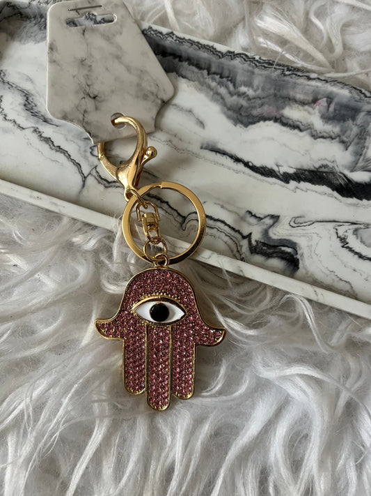 Hamsa Hand Keychain/purse charm