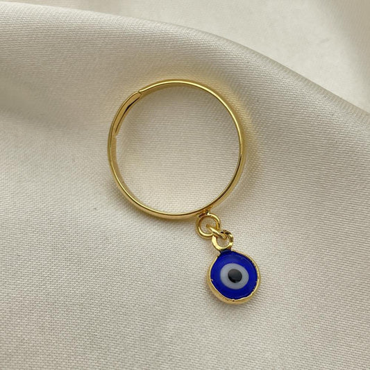 Adjustable Ring Evileye