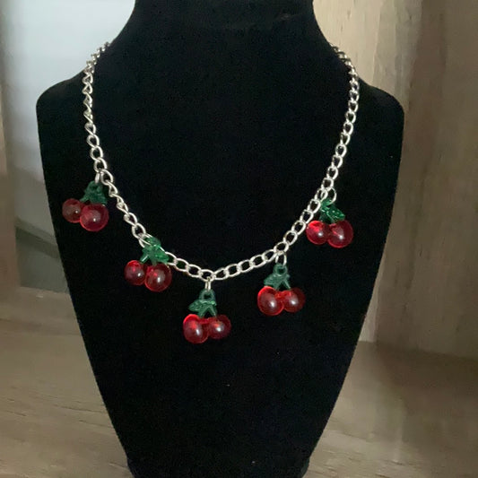 Cherries Necklace