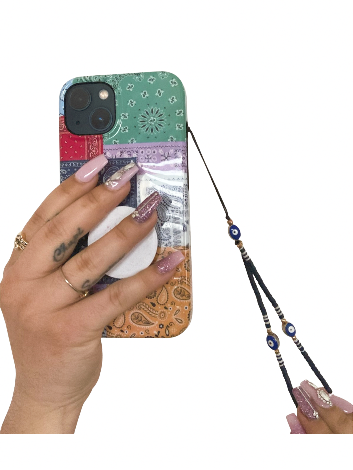 Evil Eye Phone Strap/Accesorio de Celular