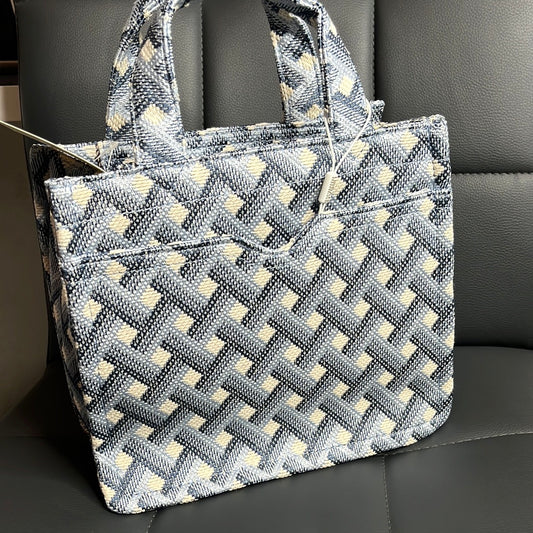 Blue Tote Bag