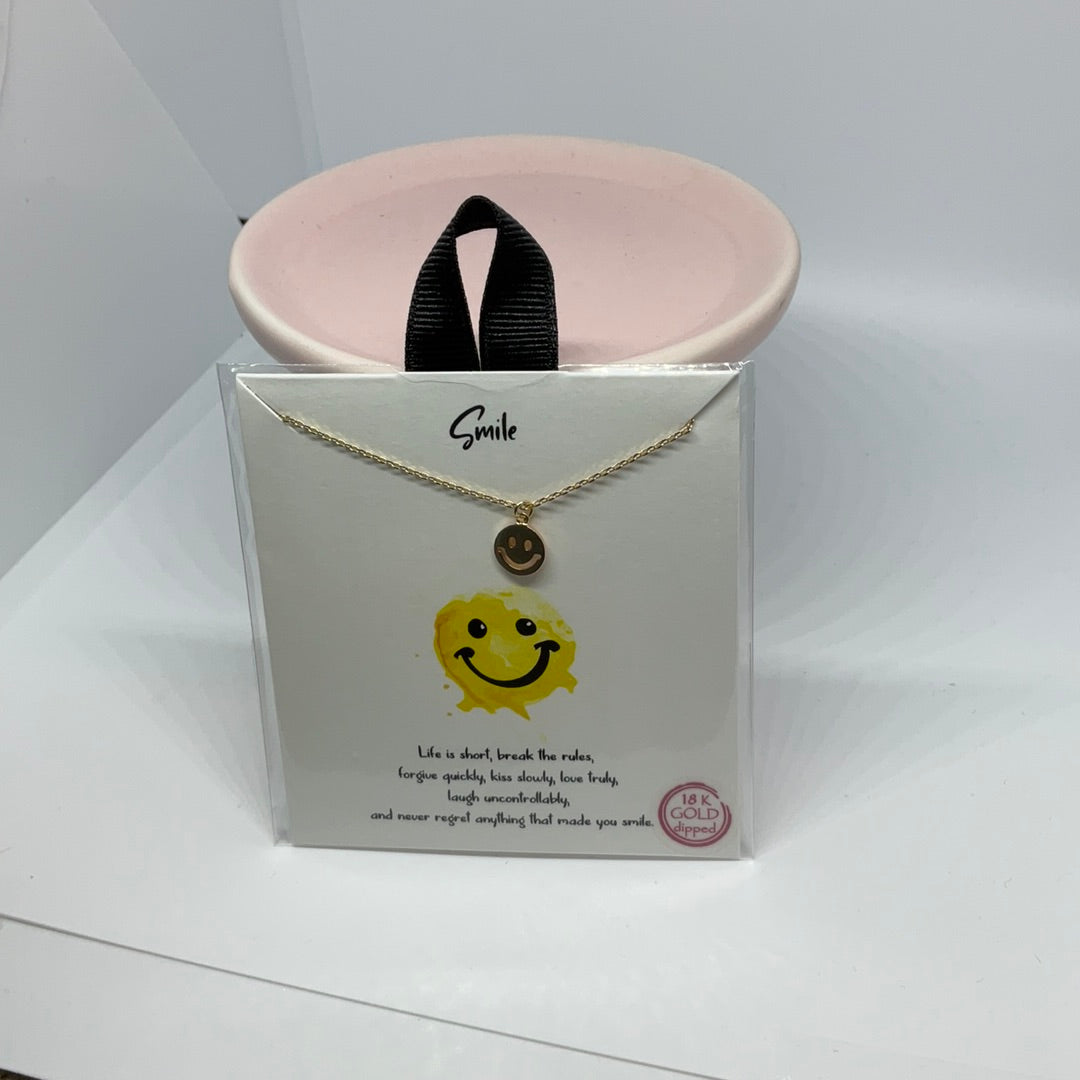 Smiley FACE necklace